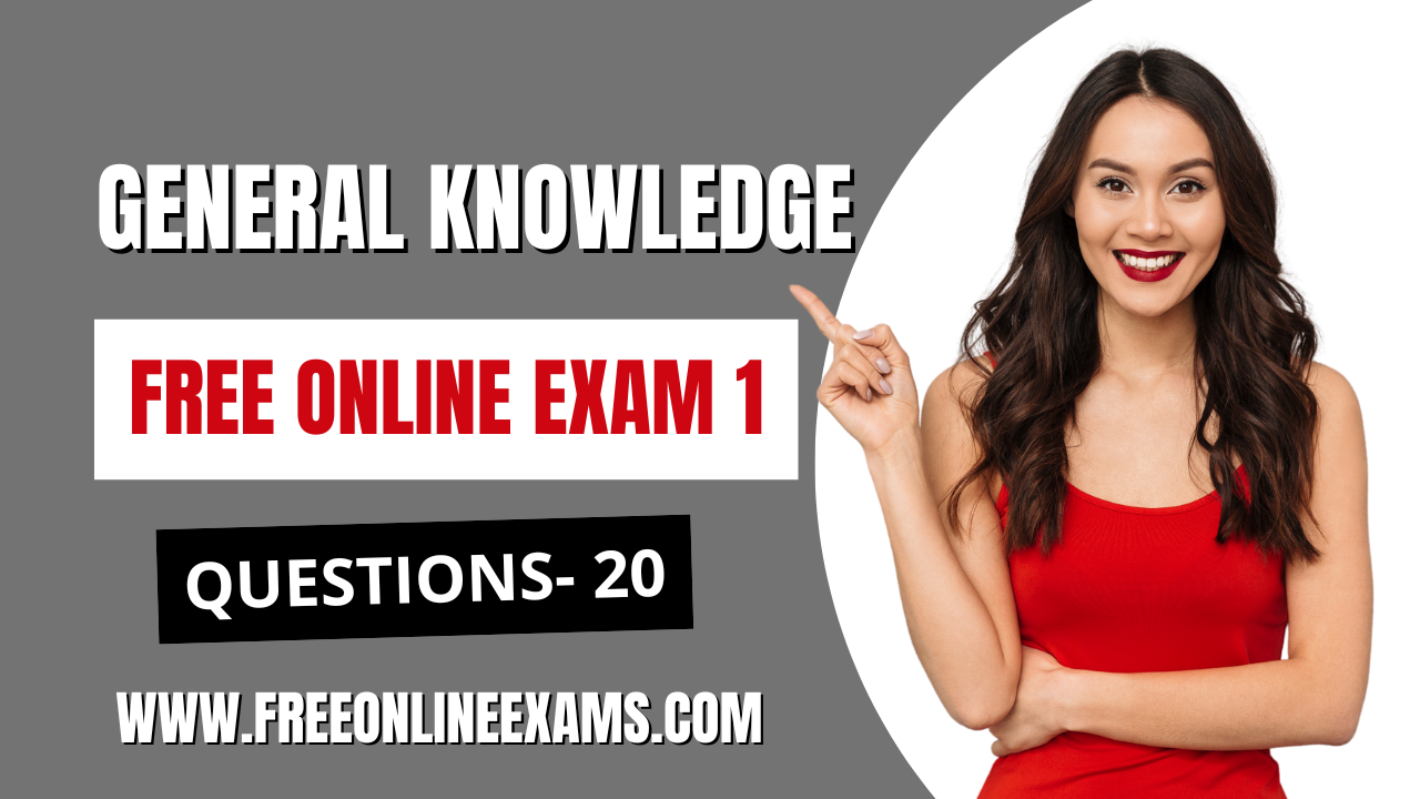 GK General Knowledge exam 1