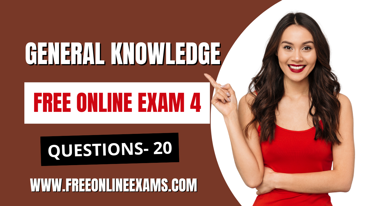 GK General Knowledge Exam 4