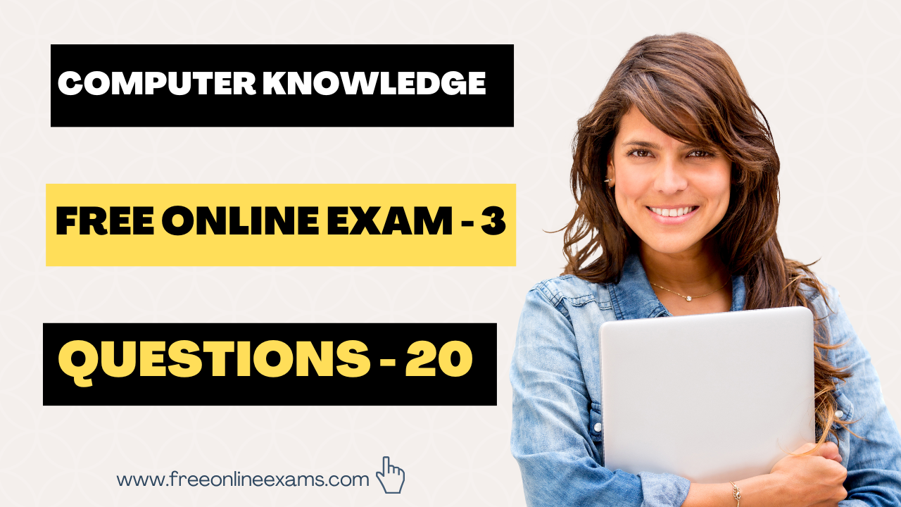 Computer Knowledge Free Online Exam 3