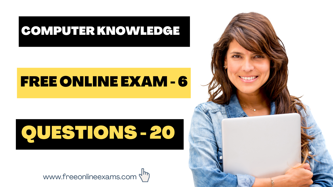 Computer knowledge free online exam 6