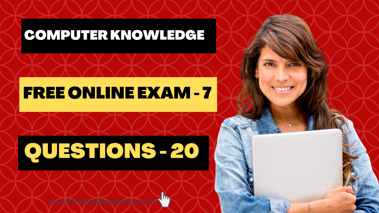Computer Knowledge free online exam 7