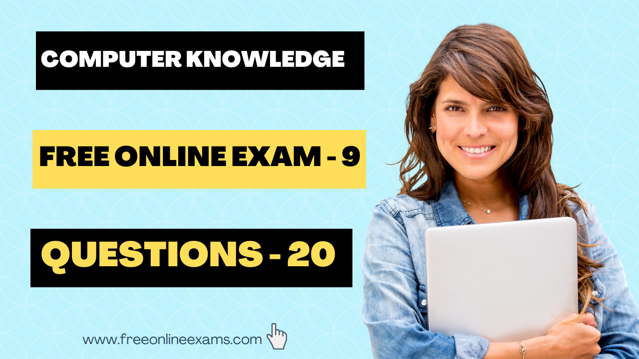 Computer Knowledge Free Online Exam 9