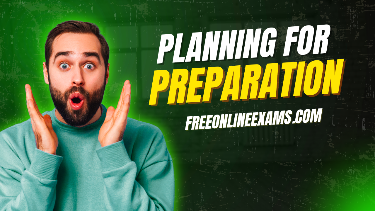How to plan a day for preparation.
